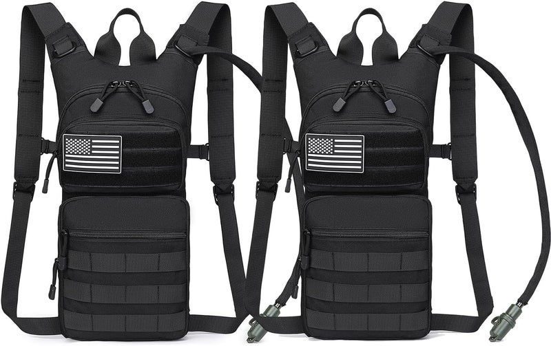 ATBP Insulated Water Hydration Pack Bag with 3L TPU Bladder Tactical Molle Hydration Backpack for Hiking Cycling Running - Image 1